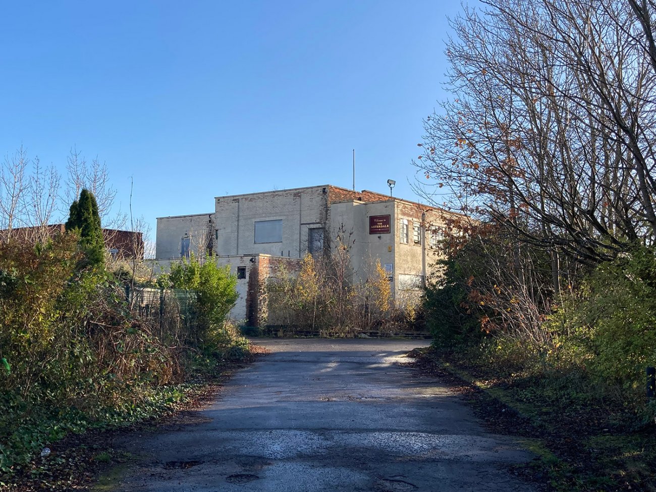 Photograph of The former Asterdale Club