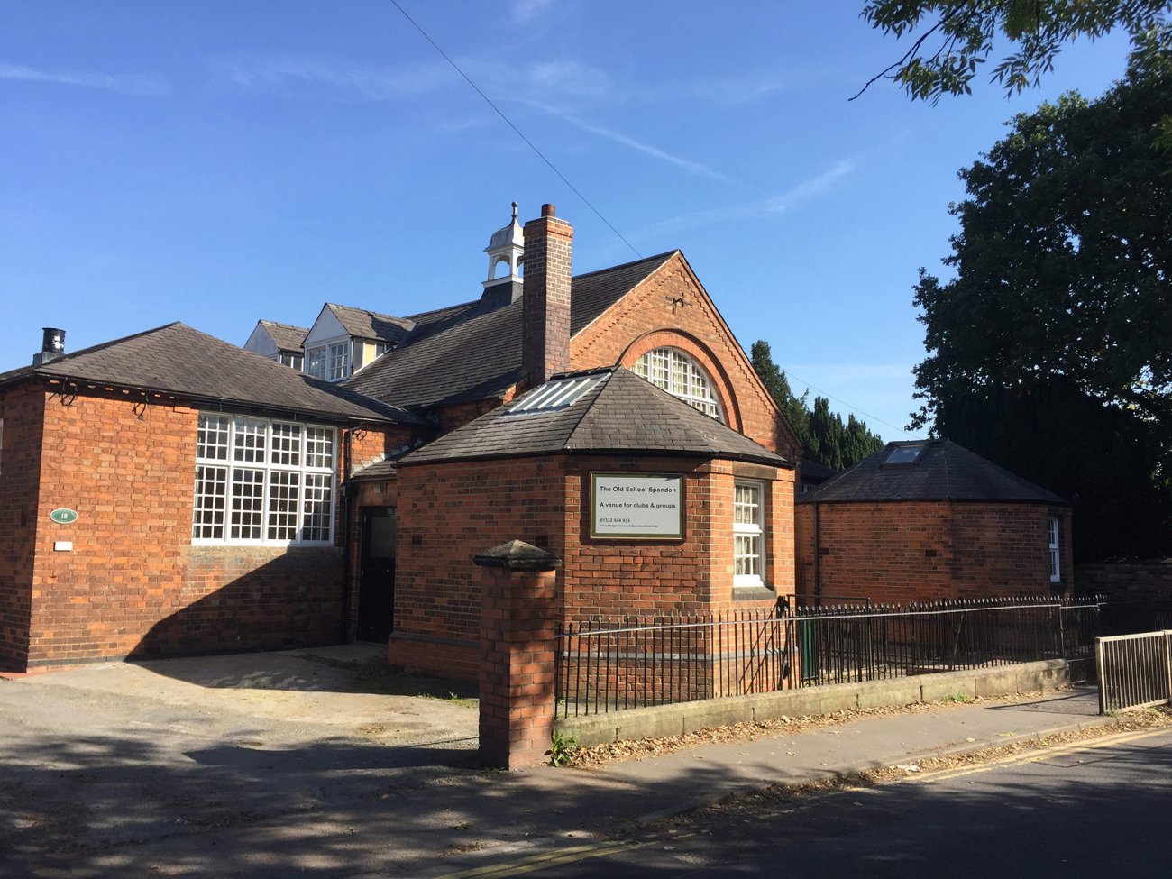 Photograph of The Old School, side view, 2018