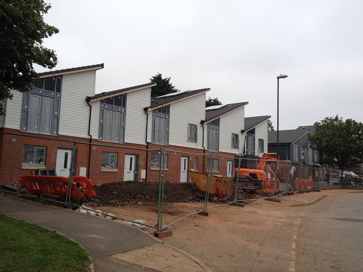 Photograph of Arnhem Terrace housing development, 2013